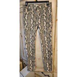 Women's H&M Snake Skin Jeans Size 8 Pants